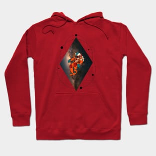 Astronaut and Space Hoodie